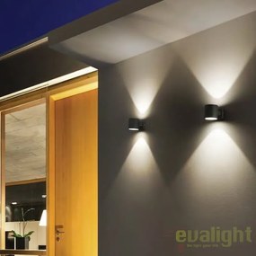 Aplica de perete exterior SNIF AP1 ROUND NERO 061450