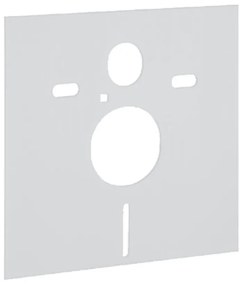 Perete de izolare fonică pentru toaletă și bideu 39x42x1 cm