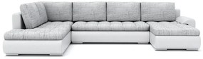 Expedo Canapea extensibilă în formă de TONIO II, 300x75x200, lawa 09/soft 17, stânga