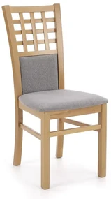 Scaun de bucaterie Gerard 3, stejar gri/miere