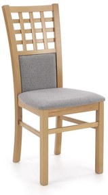 Scaun de bucaterie Gerard 3, stejar gri/miere
