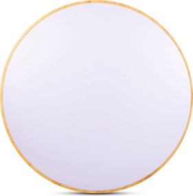 Plafonieră LED Woody Erste 68W, Diametru 590mm, Design Lemn Modern, 3CCT 3000K-6000K, Lampă Tavan Ideală pentru Living, Birou sau Dining Premium