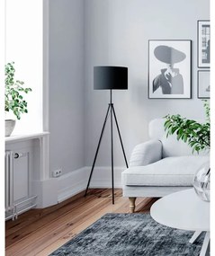 ByRydens 4100700-4000 - Lampă de podea RINA 1xE27/5W/230V, neagră