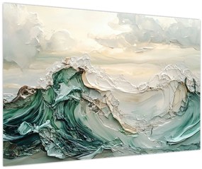 Tablou - Abstracție Marină 3D (90x60 cm)