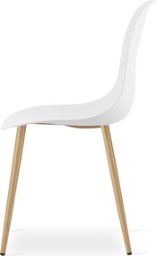 OFERTA Scaun alb OSAKA II. calitate