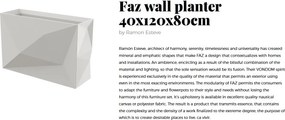Ghiveci / Jardiniera plante design decorativ modern Faz CUBO PLANTER III