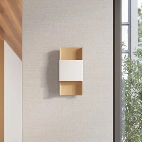 Aplică Sollux SL.1353 DURLIN 2xG9/8W/230V auriu/alb