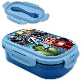 Avengers cutie de sandwich + set tacâmuri