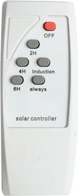 Lampa solara LED iluminat stradal 1200W, 6500K, IP65 cu panou solar senzor de miscare telecomanda