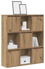 vidaXL Bibliotecă, stejar artizanal, 89x24x101,5 cm, lemn prelucrat