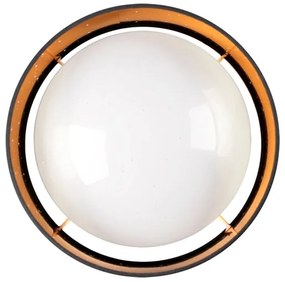 Plafonieră LED TULUZA LED/18W/230V d. 32 cm negru