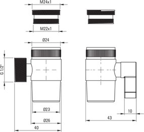 BIDETTA – Comutator Funcții pentru Robinete de Chiuvetă, ABA_0PF1 Finisaj Cromat 🚰✨