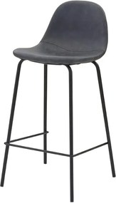 Scaun de Bar Zara - Metal Maro Inchis Lungime(45 cm) x Latime(45 cm) x Inaltime(86.5 cm)