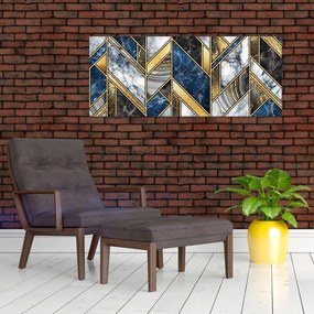 Tablou abstracției artistice (120x50 cm)