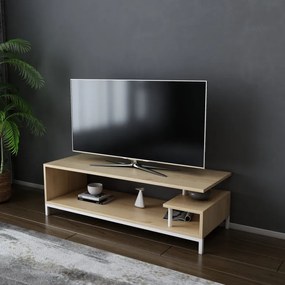 Comoda TV Reilly - Alb, Oak