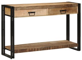 vidaXL Masă de consolă Maro 120 x 33 x 75 cm Lemn masiv de mango