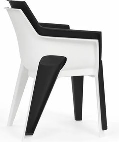 Scaun de gradina pentru dining IVY, neagra