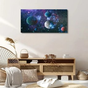 Tablou canvas cerul planetei stele