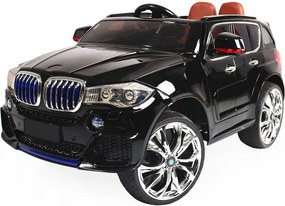 Masinuta Electrica cu Roti din Cauciuc NOVOKIDS™, Display LCD cu Redare MP4 Desene sau Muzica, Scaun de Piele, Model Offroad, Baterie Performanta