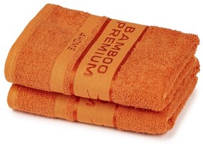 Prosop 4Home Bamboo Premium, portocaliu, 30 x 50 cm