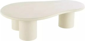 Măsuță de cafea Selena ecru L130 x l80 cm