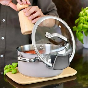 Set de vase pentru gătit 8 buc. din oțel inoxidabil Delight – Tescoma