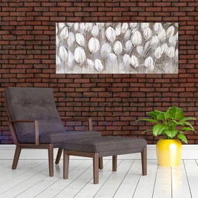 Tablou - Lalele structurate (120x50 cm)