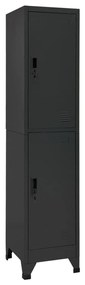 vidaXL Fișet, antracit, 38x45x180 cm, oțel