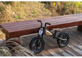 Bicicletă fără pedale QPlay FEDURO negru/bej