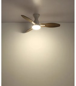 Globo 03671W - Ventilator tavan LED GALE 22W 230V 3000/4500/6000K +DO