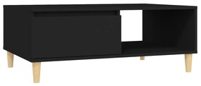 805996 vidaXL Masă de cafea, negru, 90x60x35 cm, lemn prelucrat
