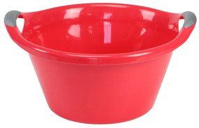 Lighean cu manere 15L, rosu, Kaja