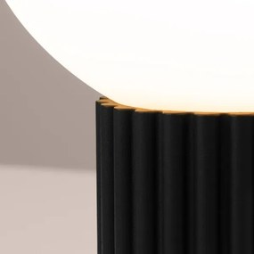 Lampă de masă Sollux SL.1716 HALO 1xG9/8W/230V d. 12 cm negru