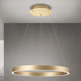 Orion - Lustru LED dimmabil suspendat pe cablu KOLK, LED/60W/230V, 2700/3000/4000K, diam. 60 cm, auriu
