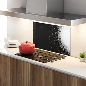 Panou Sticla Bucatarie, 30x40cm, Protectie aragaz, Antistropi, Termorezistent, Alimente, Condimente, Salt Texture