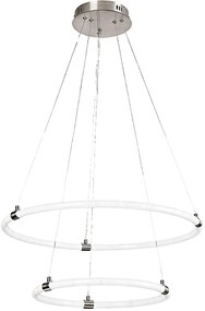 Rabalux Irelia lampă suspendată 2x55 W crom 72009