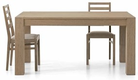 MASA FAVOLA - EXTENSIBILA FINISAJ STEJAR PERIAT - STEJAR NATURAL - 180 cm / 90 cm / 77 cm