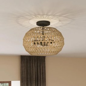 Quoizel QZ-CASABLANCA-3SF-PBZ - Plafonieră CASABLANCA, 3x E27/60W/230V