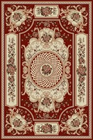 Covor Clasic Lotus 531 Grena Selectează mărime: 200 X 300