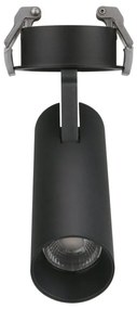 Spot LED directionabil incastrabil tavan fals SHINEMAKER negru