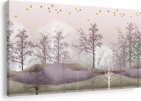 Tablou cu pădure (90x60 cm)