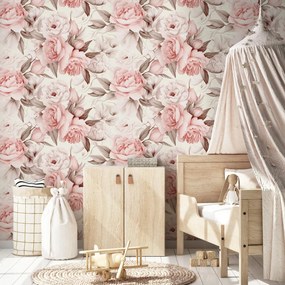 Fototapet – Bujori roz II. (147x102 cm)