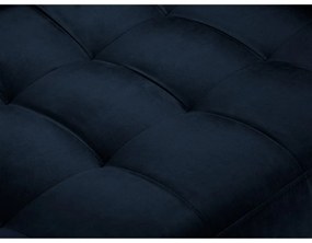 Canapea din catifea Milo Casa Santo, 174 cm, albastru