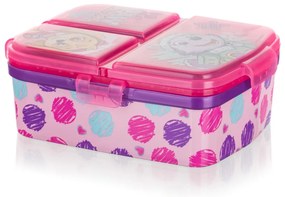 Vetro-plus Cutie pentru gustare divizată PATROLAGirl 17,5 x 13 cm
