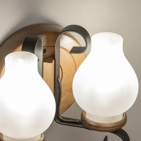 Aplică Brilagi ROATA APLICA 2xE14/40W/230V fag/nuc