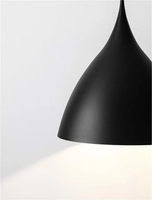 Lustra/Pendul metalic design decorativ SYNTOPIA negru
