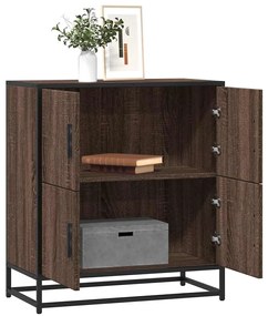 vidaXL Bufetă Stejar maro 68x35x76 cm Lemn prelucrat