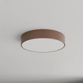 Brilagi - Plafonieră pentru baie cu senzor CLARE 3xE27/24W/230V, Ø 40 cm, maro, IP54