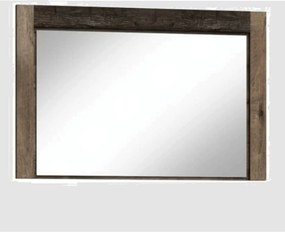 Oglinda INFINITY I-12, frasin inchis, PAL melaminat, 120x2x80 cm