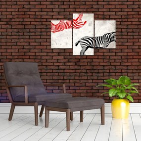 Tablou - Zebre (90x60 cm)